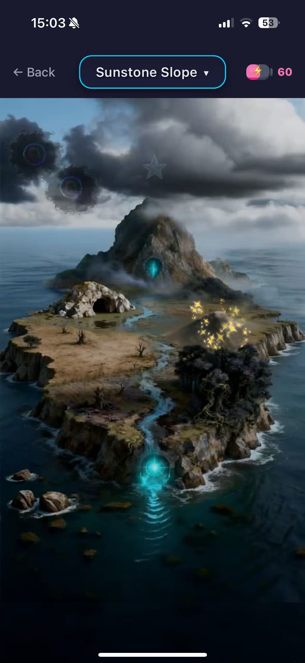 Game mode with animated characters